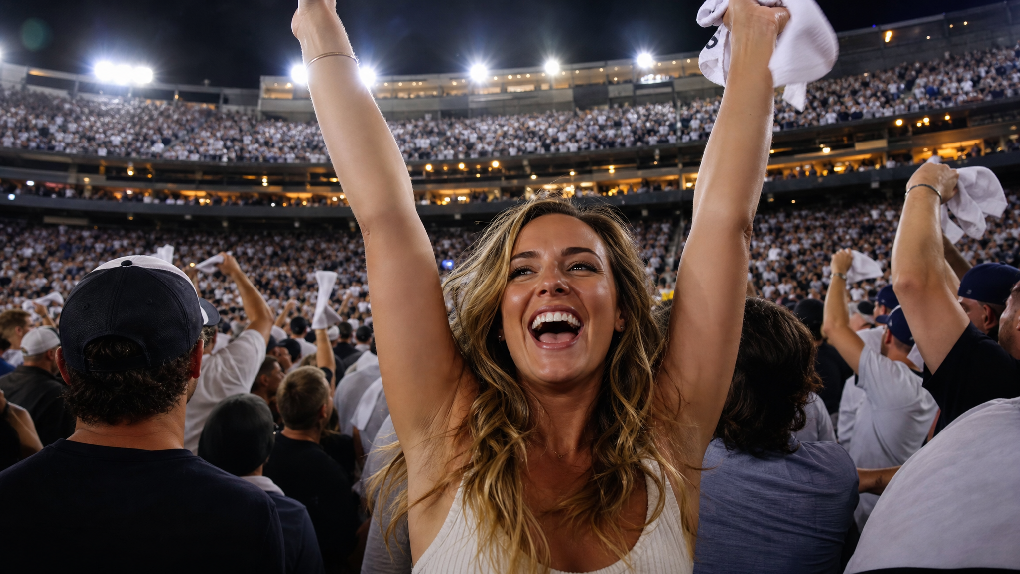 seeda.app night game broadcast with crowd scene
