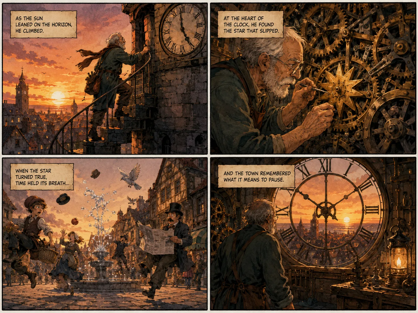 Book seed sprouted into comic page